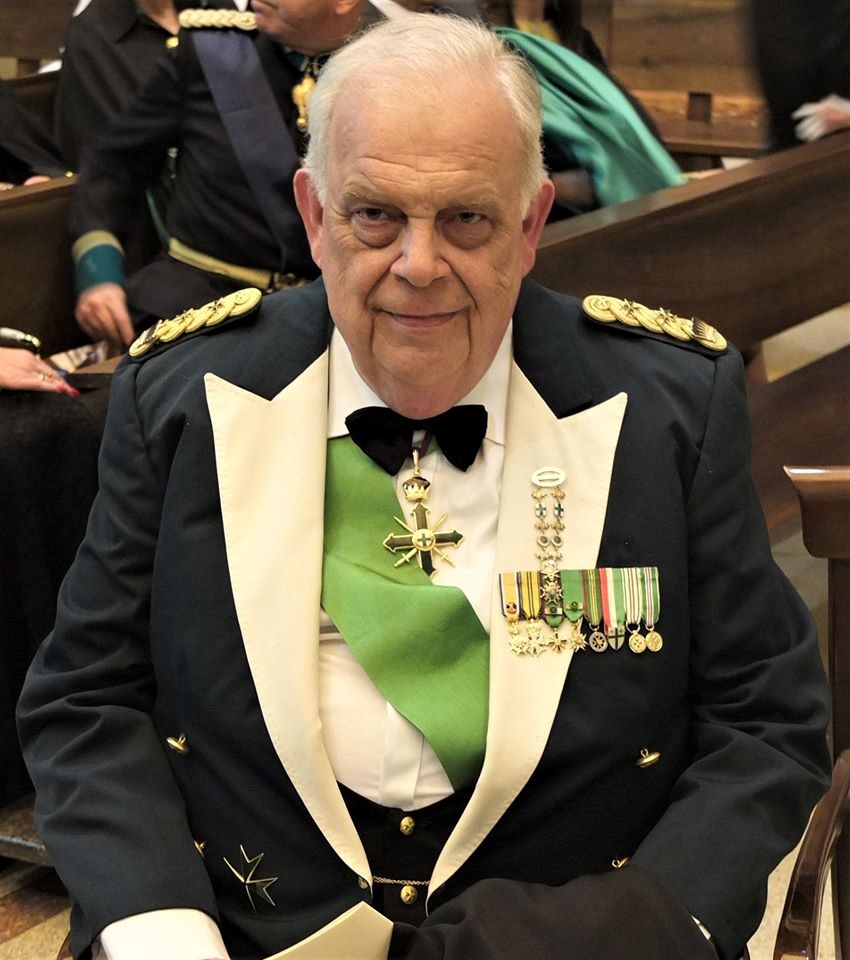 Grootcommandeur emeritus H.E. The Chev. R.H.M. Hendriks, GCLJ-J