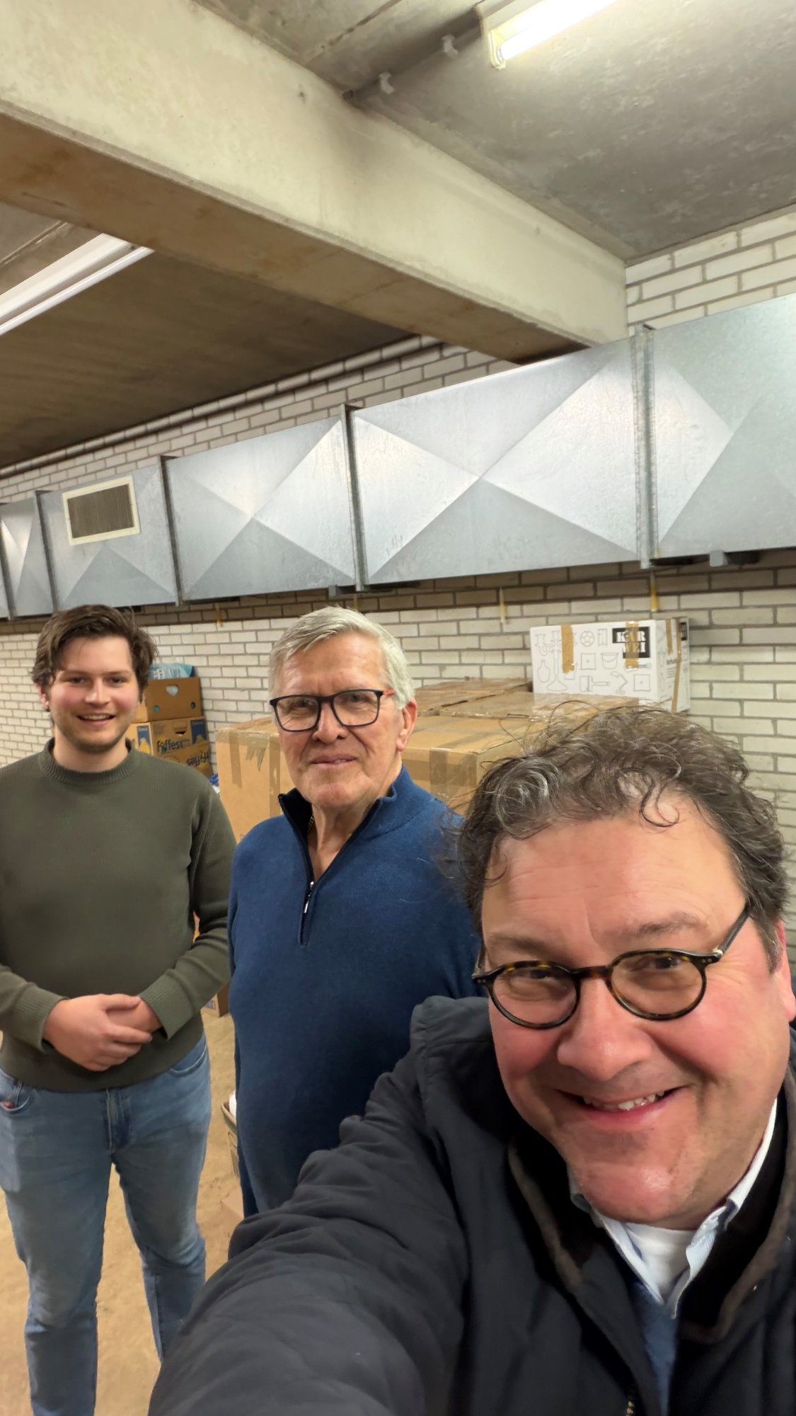 Niels, Pieter Jan en een gulle schenker