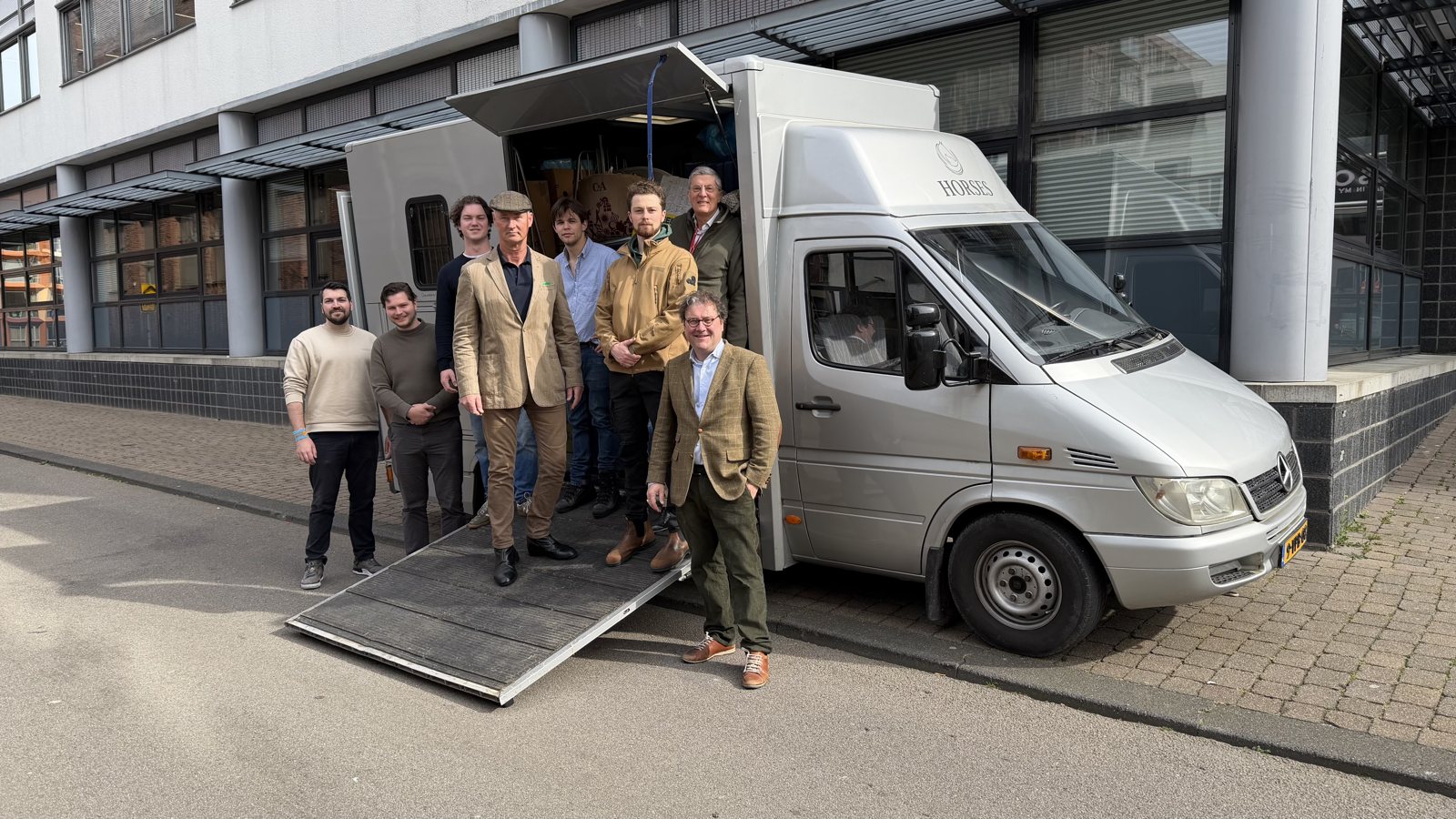Transport met hulpgoederen voor Oekraïne — Den Haag